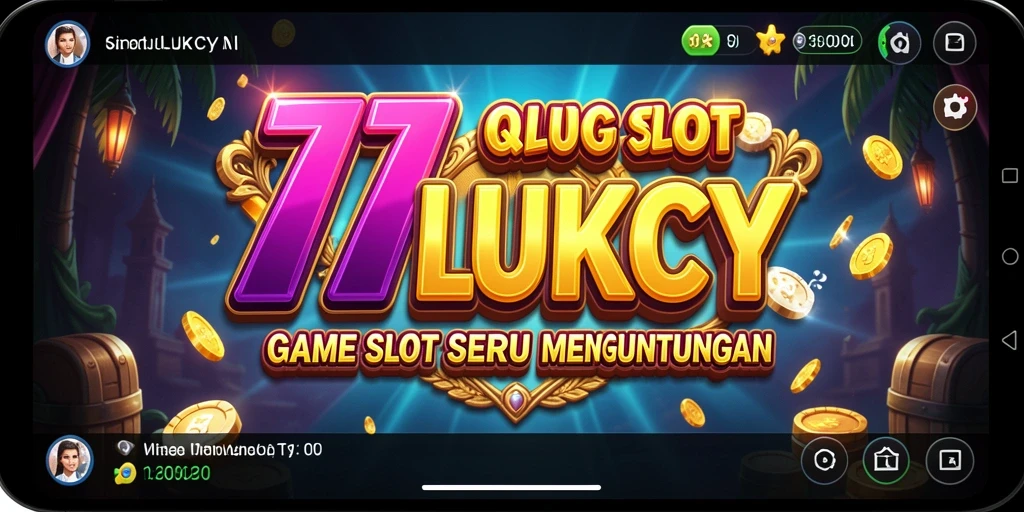 Tampilan menawan dari gameplay Slot 777LUKCY yang mengasyikkan.