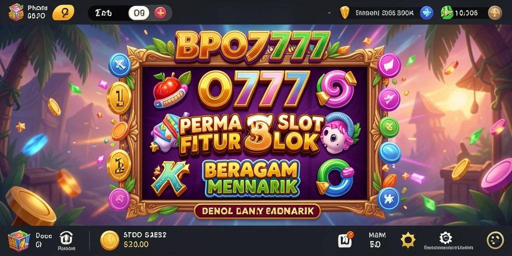 Gameplay BPO777 menampilkan grafis Slot yang menarik dan efek suara yang mengesankan.