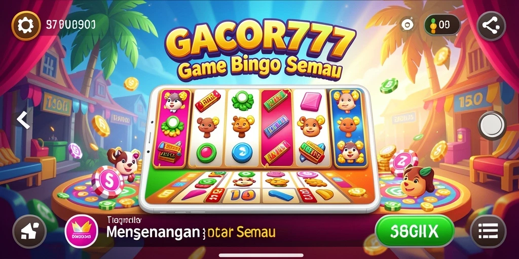 Tangkapan layar GACOR777 menampilkan gameplay seru Bingo yang mengasyikkan.