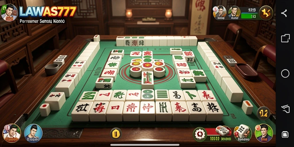 Tangkap momen seru gameplay Mahjong di LAWAS777.