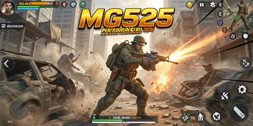 Tampilkan aksi mendebarkan dalam gameplay MG525 yang penuh adrenalin.