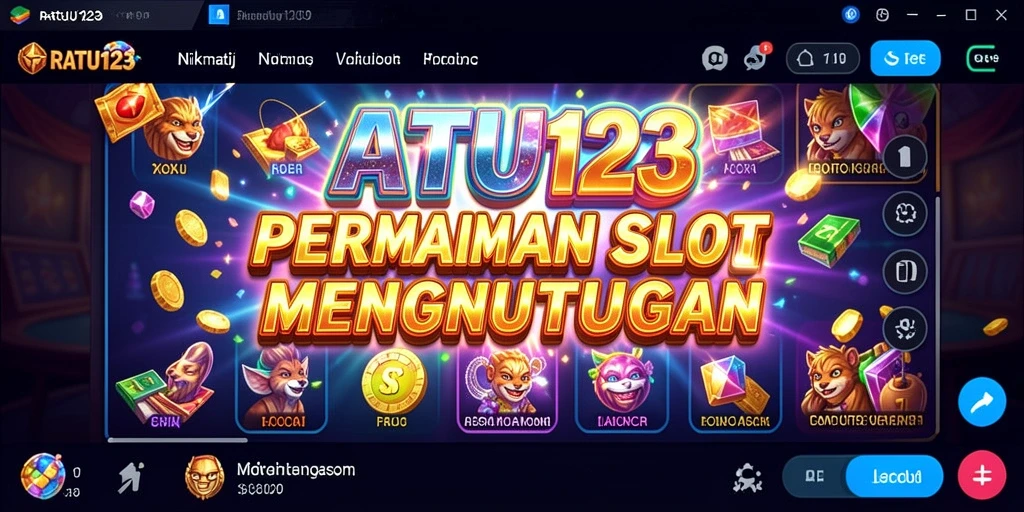 Tampilan gameplay Slot yang menarik di RATU123.
