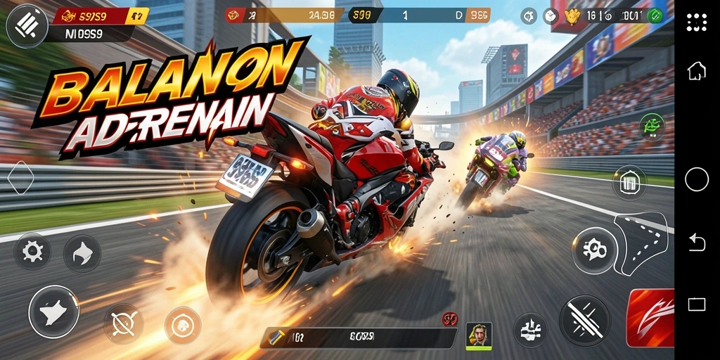 Tampilan gameplay S9S9 yang mendebarkan dan kompetitif.