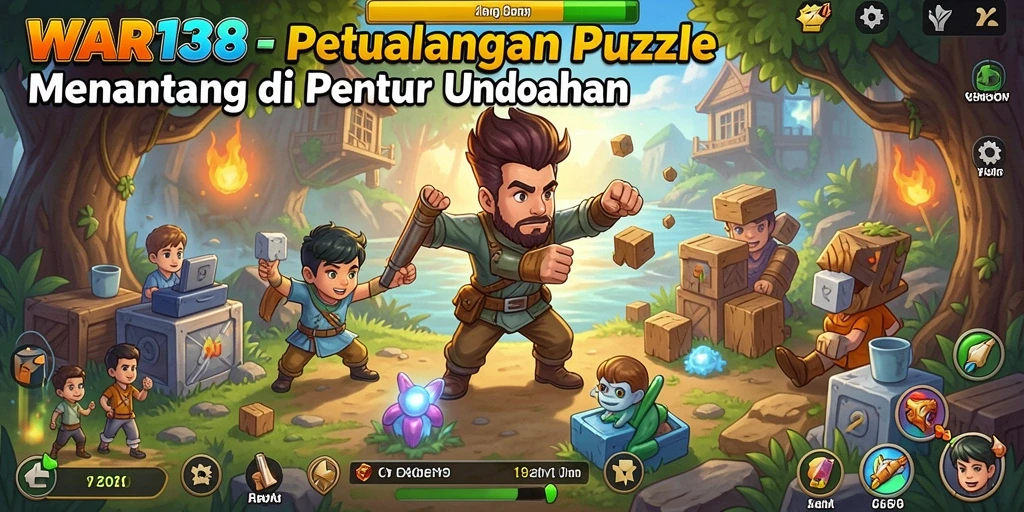 Tangkapan layar menunjukkan gameplay WAR138 yang menantang dengan grafis menarik.