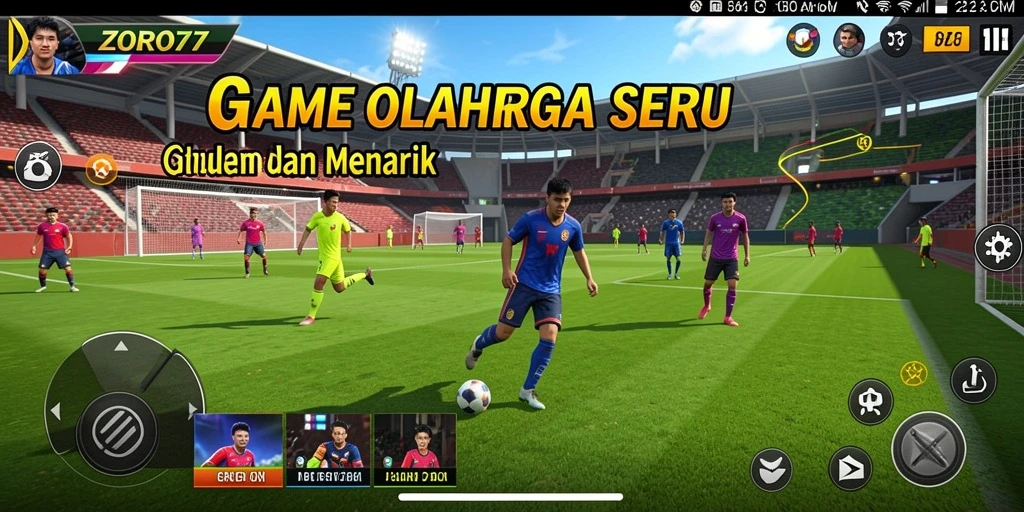 Screenshot gameplay ZORO77 yang penuh aksi dan seru.