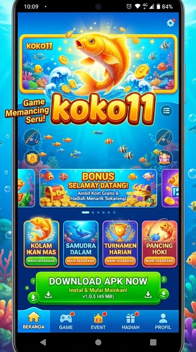 Pengaturan unduhan pada aplikasi koko11 yang ramah pengguna.